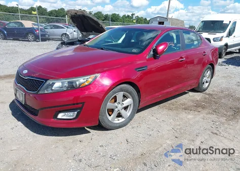 2014 Kia Optima Lx z USA, uszkodzony, nr VIN 5XXGM4A76EG292314